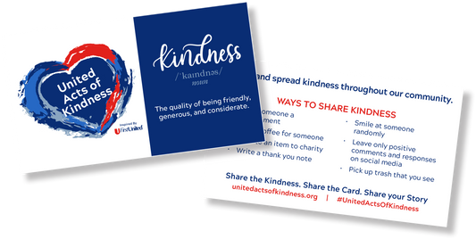 United Acts of Kindness - Ways To Share Cards (Pack of 50)