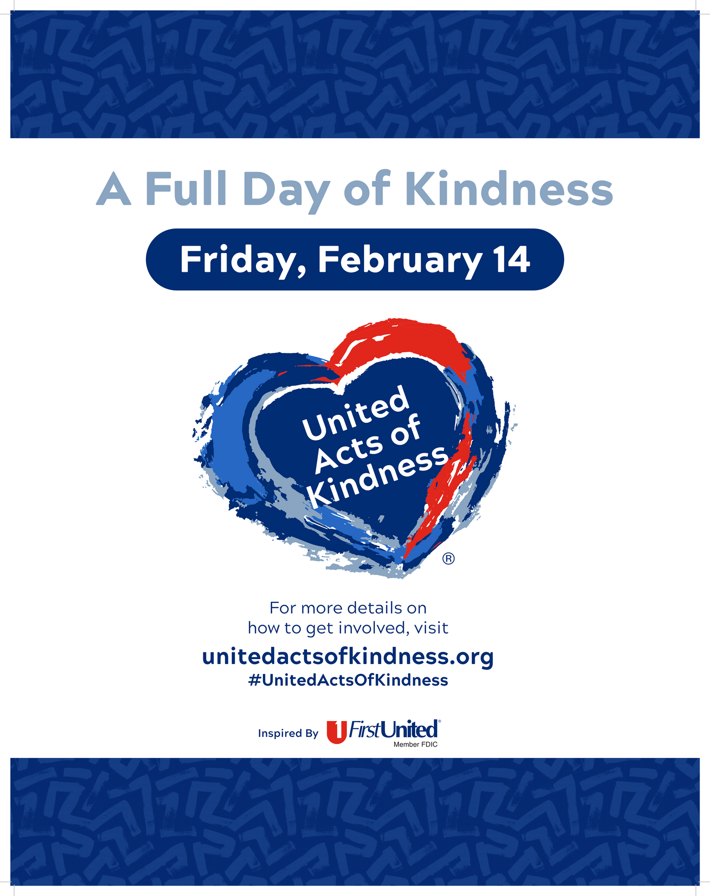 United Acts of Kindness - Display Poster (22"x28")