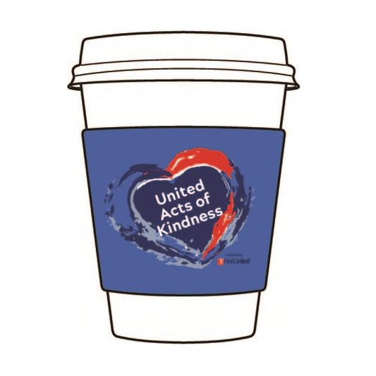United Acts of Kindness - Coffee Sleeve (Pack of 50)